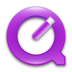 Quicktime 7 Violet Icon 72x72 png